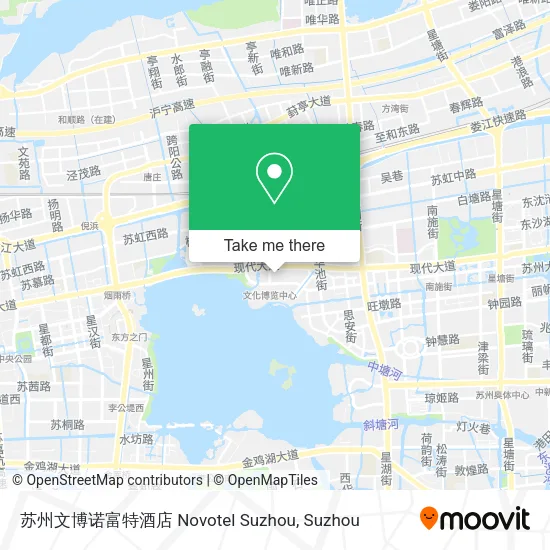 苏州文博诺富特酒店 Novotel Suzhou map