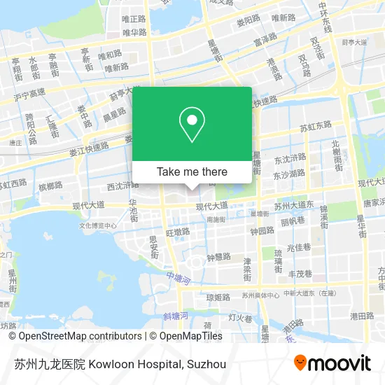 苏州九龙医院 Kowloon Hospital map