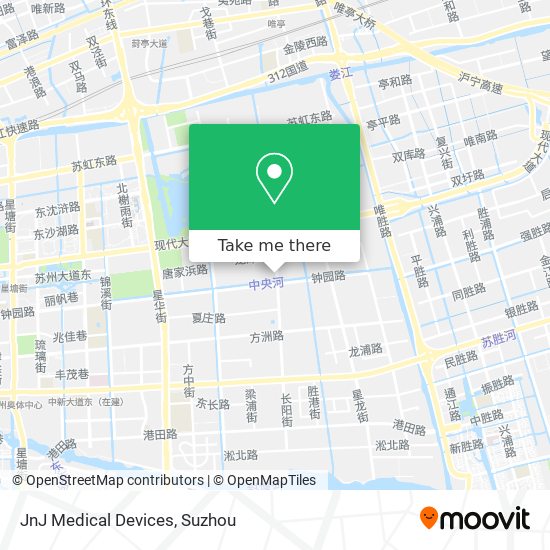JnJ Medical Devices map
