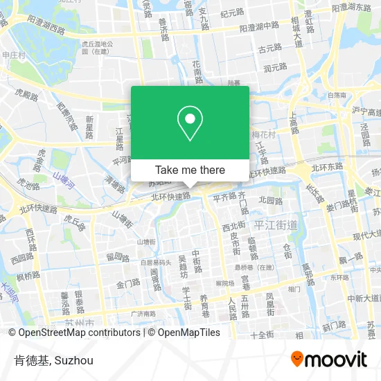 肯德基 map