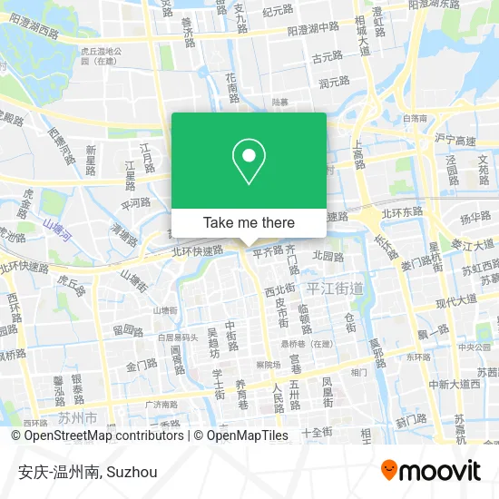 安庆-温州南 map