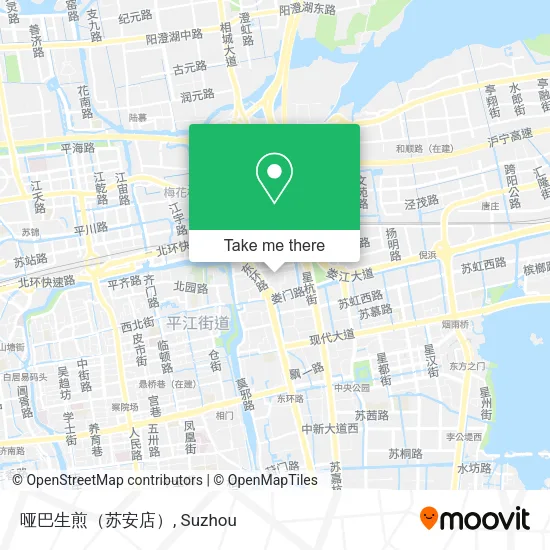 哑巴生煎（苏安店） map
