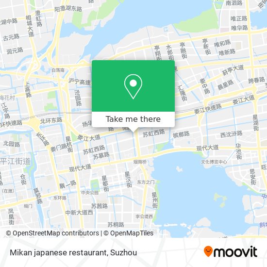 Mikan japanese restaurant map