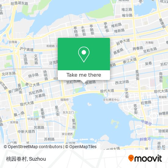 桃园眷村 map