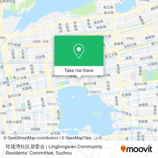 玲珑湾社区居委会 | Linglongwan Community Residents' Committee map