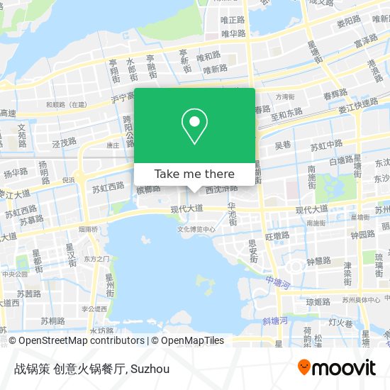 战锅策 创意火锅餐厅 map