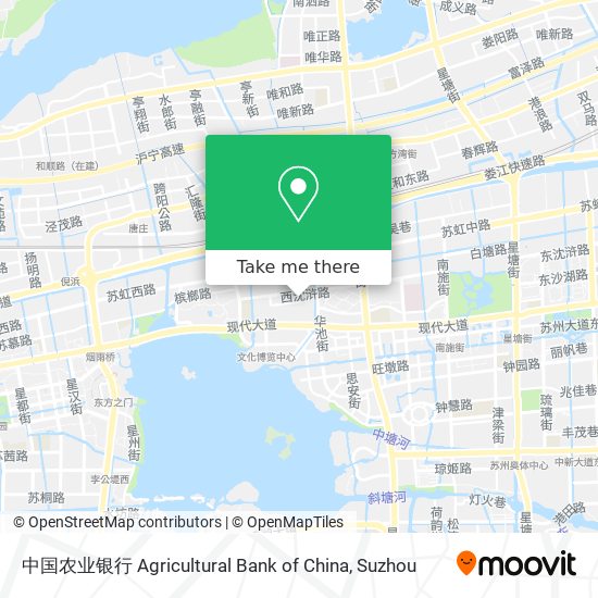 中国农业银行 Agricultural Bank of China map