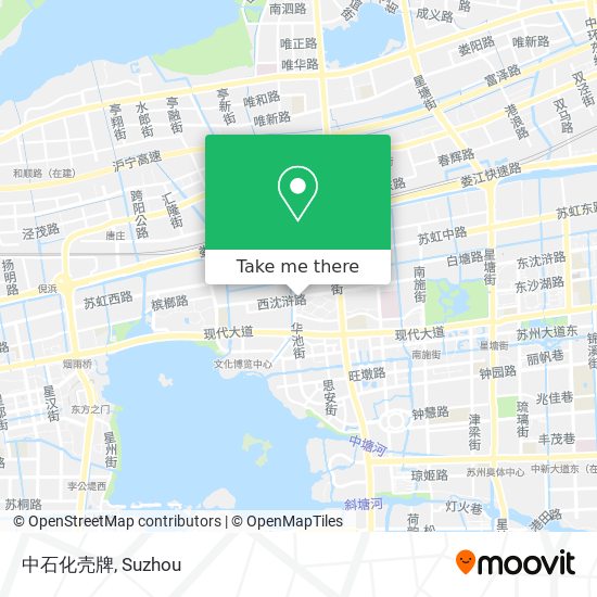 中石化壳牌 map