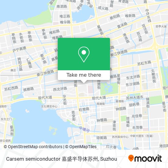 Carsem semiconductor 嘉盛半导体苏州 map