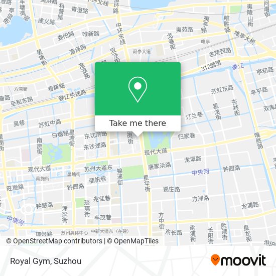 Royal Gym map