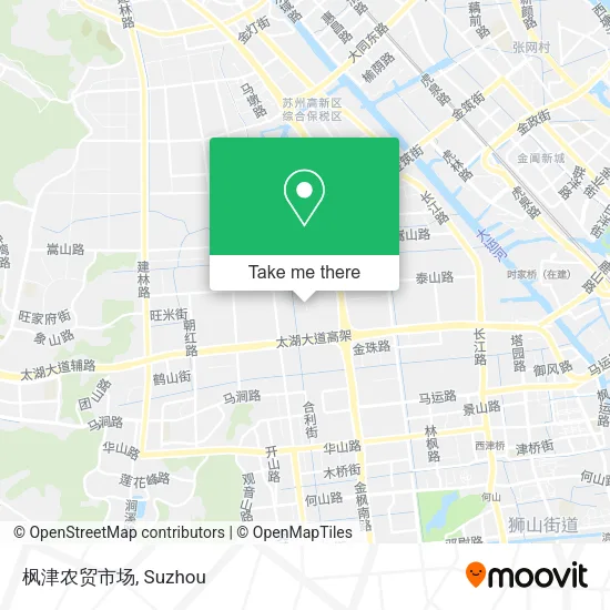 枫津农贸市场 map