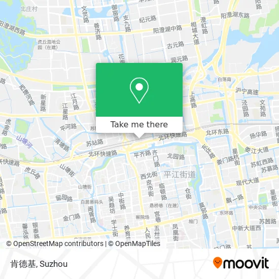 肯德基 map