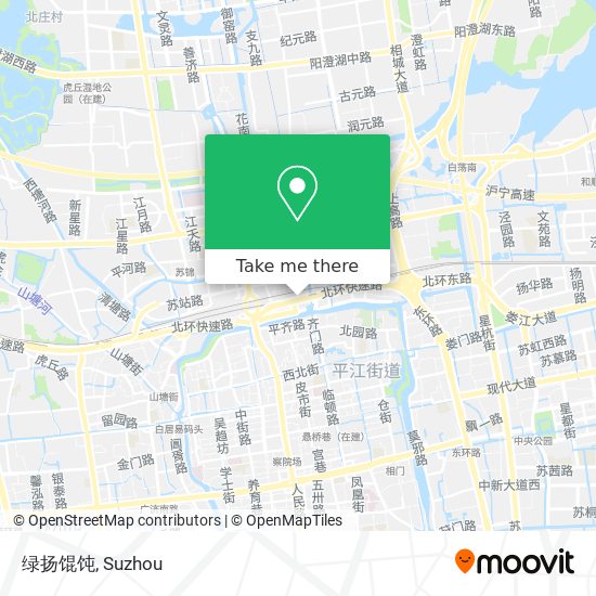 绿扬馄饨 map