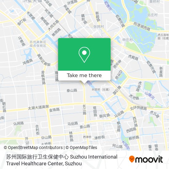 苏州国际旅行卫生保健中心 Suzhou International Travel Healthcare Center map