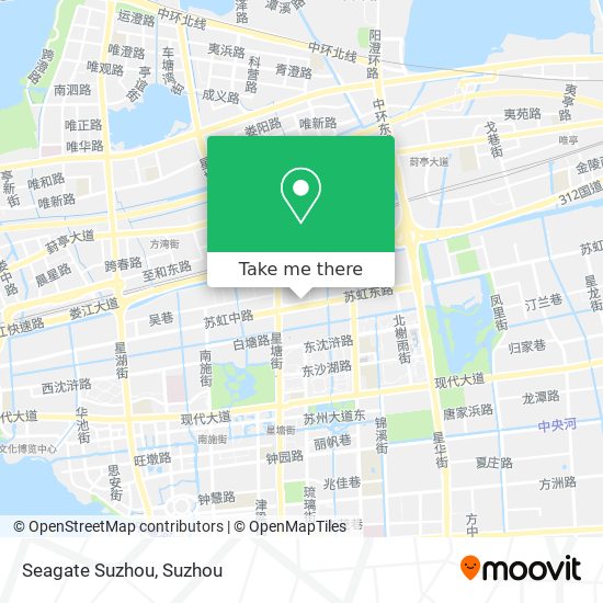 Seagate Suzhou map