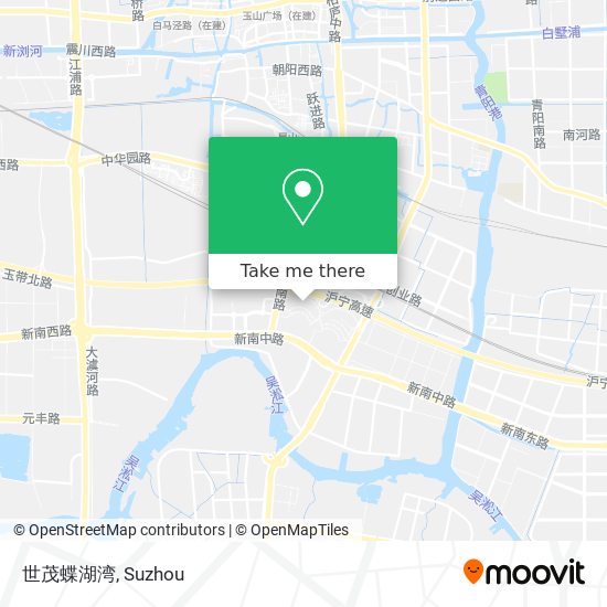 世茂蝶湖湾 map