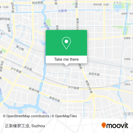 正新橡胶工业 map