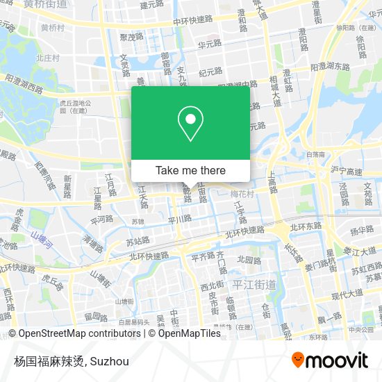 杨国福麻辣烫 map
