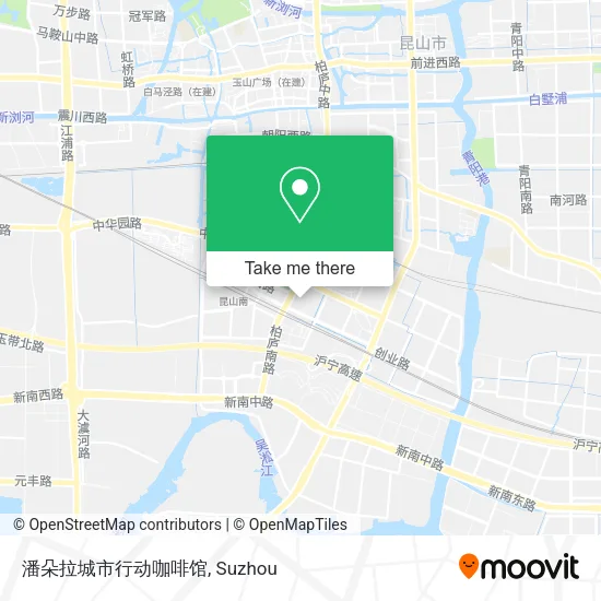 潘朵拉城市行动咖啡馆 map