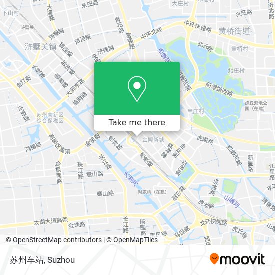 苏州车站 map