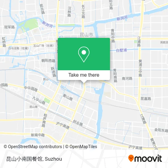 昆山小南国餐馆 map