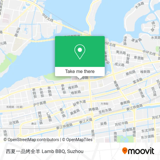 西夏一品烤全羊 Lamb BBQ map