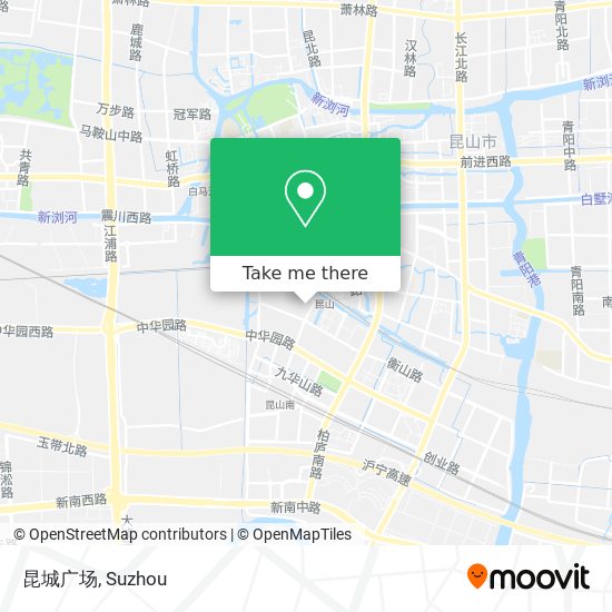 昆城广场 map