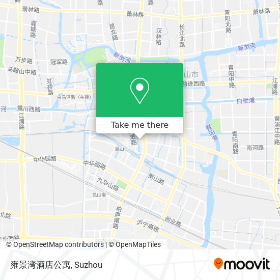 雍景湾酒店公寓 map