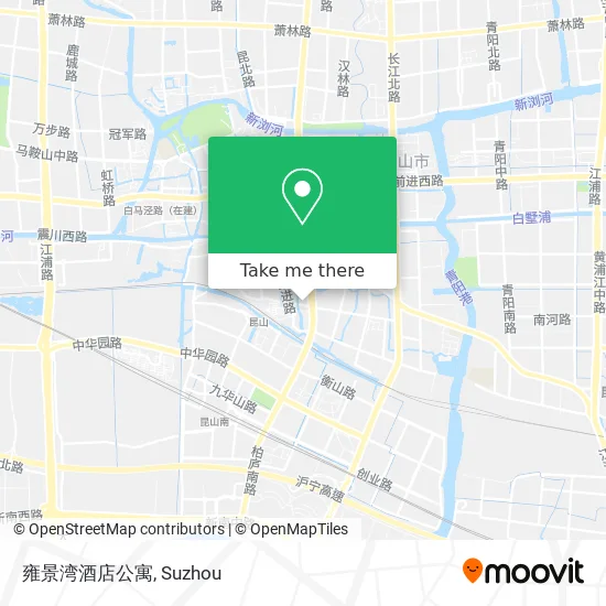 雍景湾酒店公寓 map