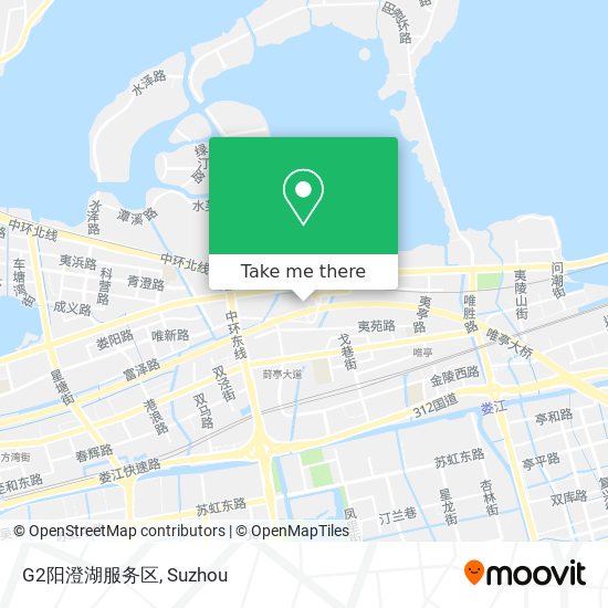 G2阳澄湖服务区 map