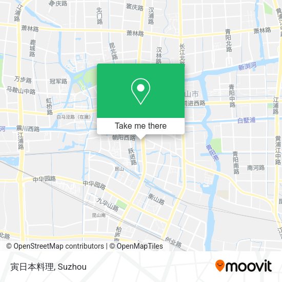 寅日本料理 map