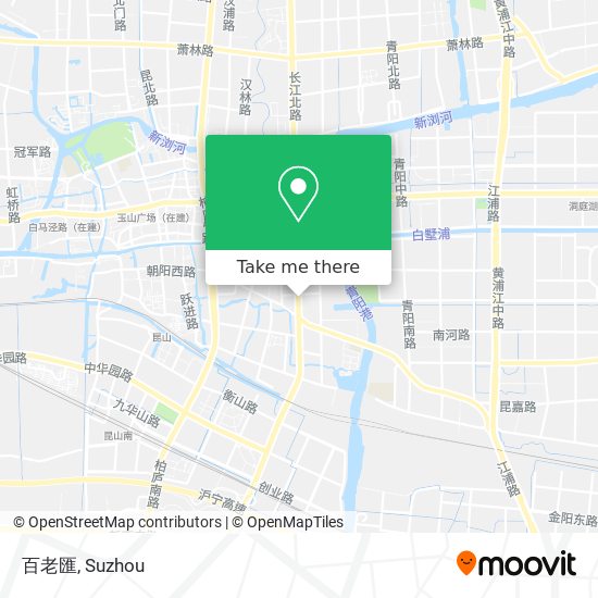 百老匯 map