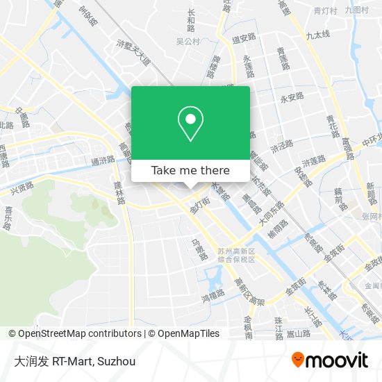 大润发 RT-Mart map