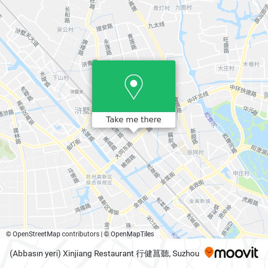 (Abbasın yeri) Xinjiang Restaurant 行健菖聽 map