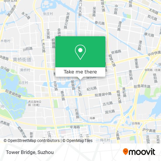 Tower Bridge map