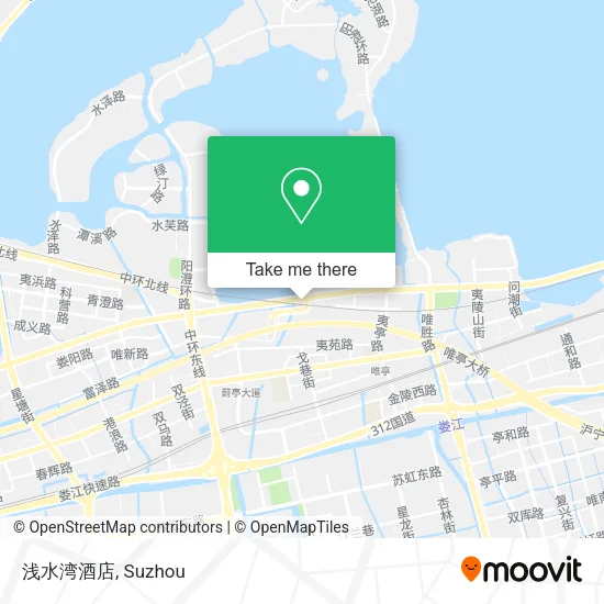 浅水湾酒店 map