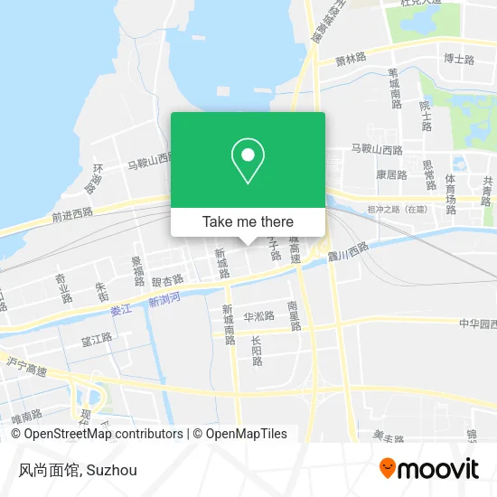风尚面馆 map
