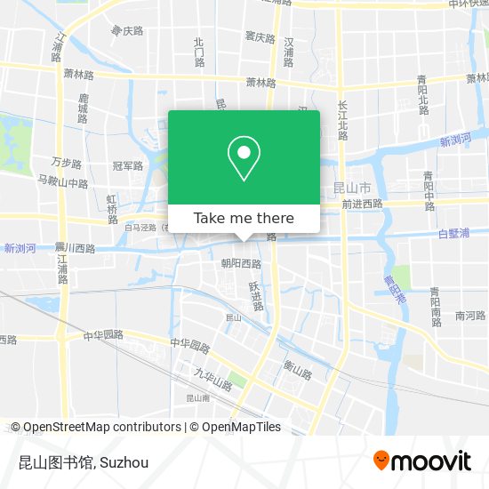 昆山图书馆 map