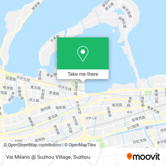 Vai Milano @ Suzhou Village map