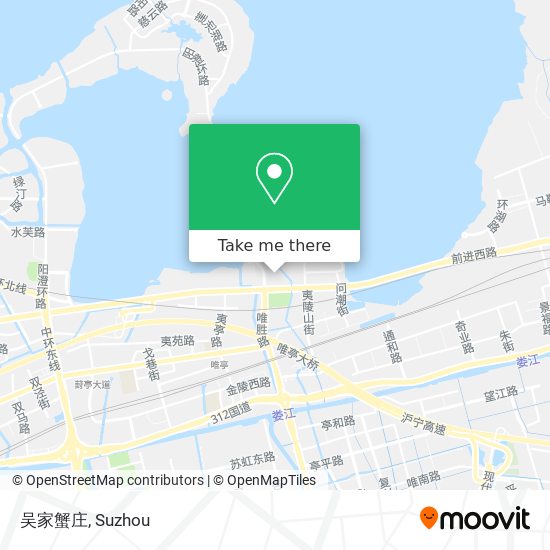 吴家蟹庄 map