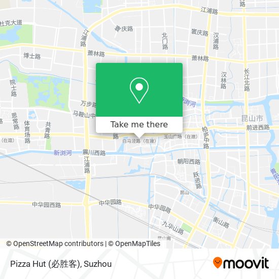 Pizza Hut (必胜客) map