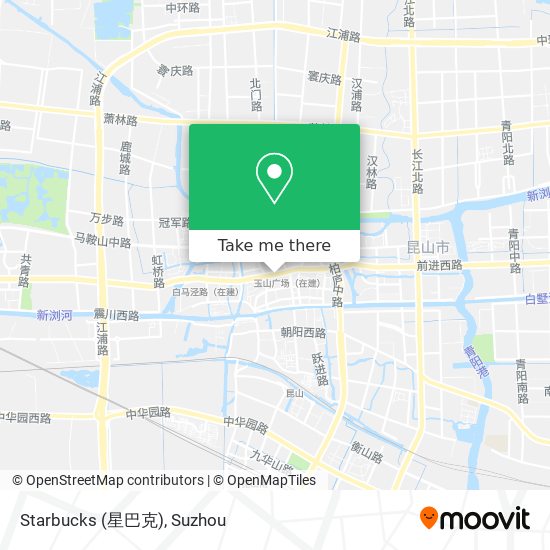 Starbucks (星巴克) map