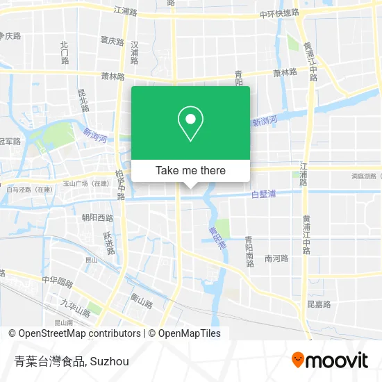 青葉台灣食品 map