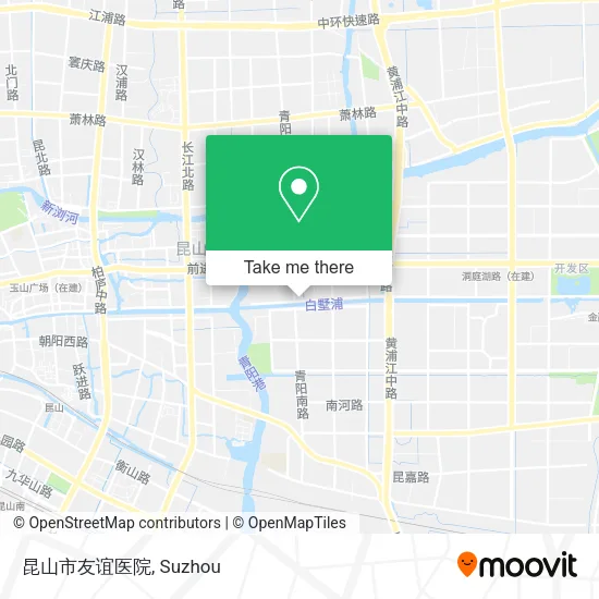 昆山市友谊医院 map