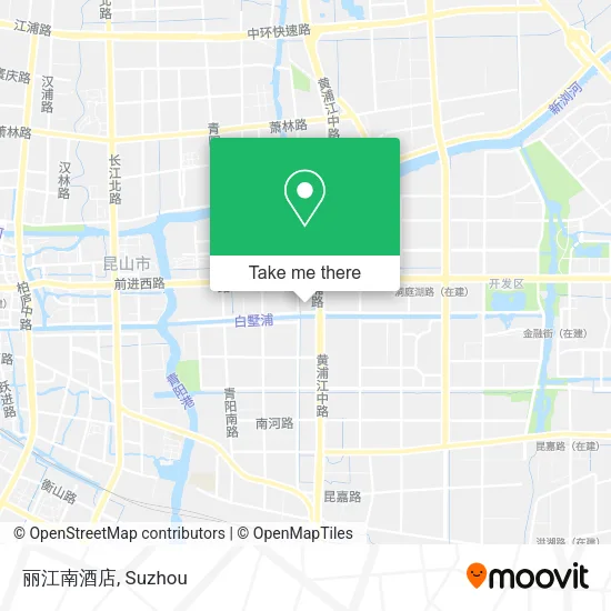 丽江南酒店 map