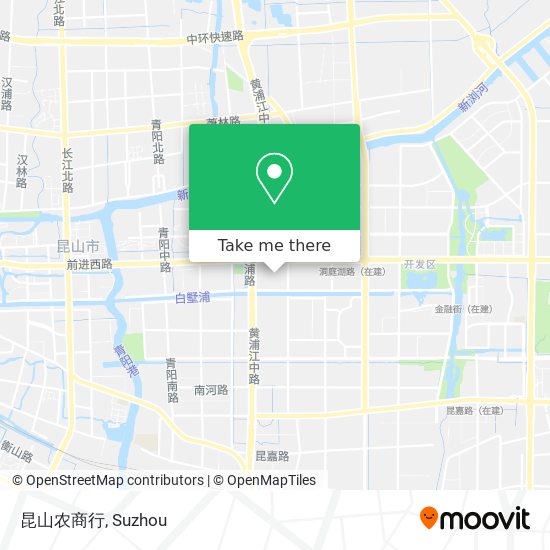 昆山农商行 map