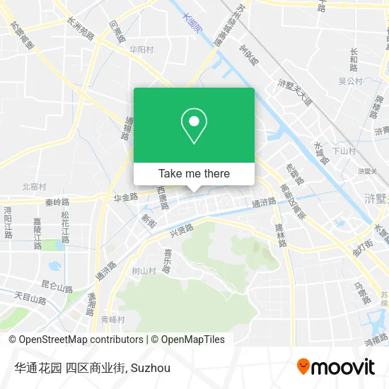 华通花园 四区商业街 map