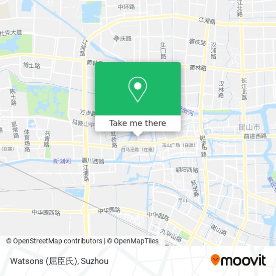 Watsons (屈臣氏) map