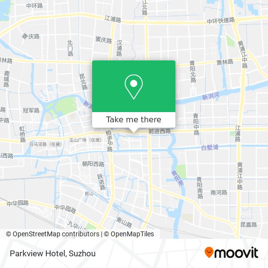 Parkview Hotel map
