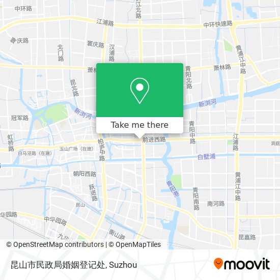 昆山市民政局婚姻登记处 map
